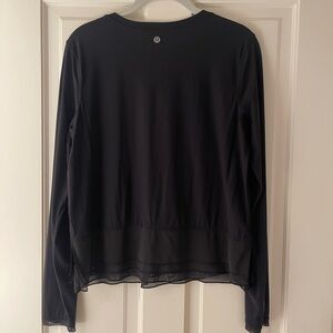 Lululemon Ruffle Long-sleeve